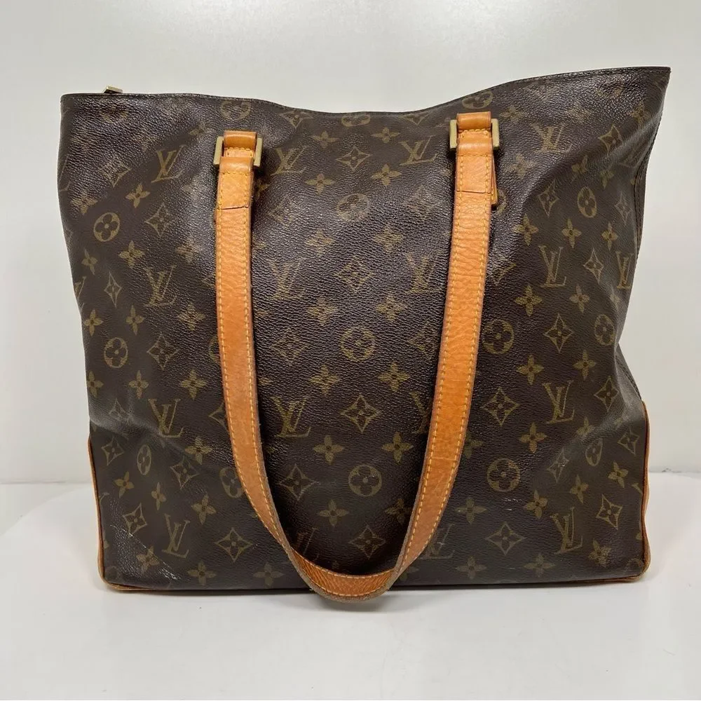 LOUIS VUITTON CABAS PIANO HAND TOTE BAG PURSE MONOGRAM